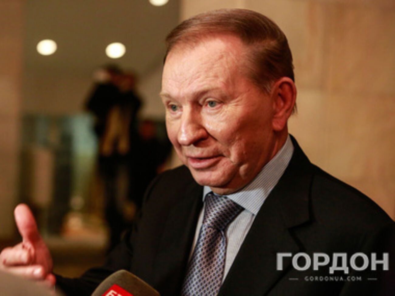 Леонид Кучма -- Террористы требуют государственный русский язык&nbsp;на всей территории Украины