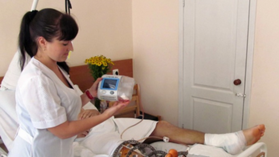 В Военно-медицинском клиническом центре Северного региона в Харькове проходят лечение почти 90 раненых бойцов