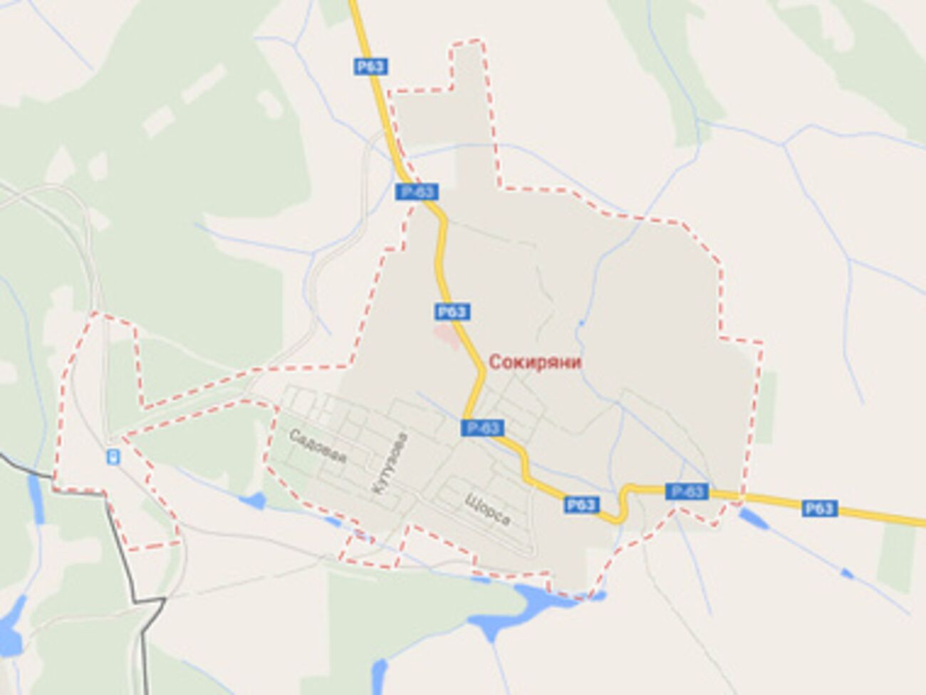 Трассу перекрыли около города Сокиряны Черновицкой области