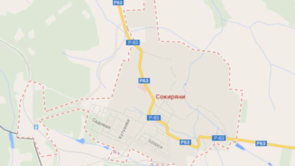 Трассу перекрыли около города Сокиряны Черновицкой области