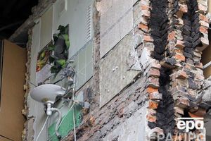 Жители дома не пострадали