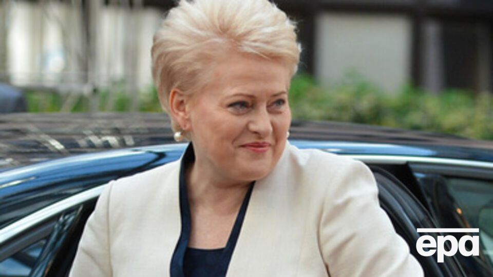 Национальные санкции согласованы с ЕС, заявила Грибаускайте