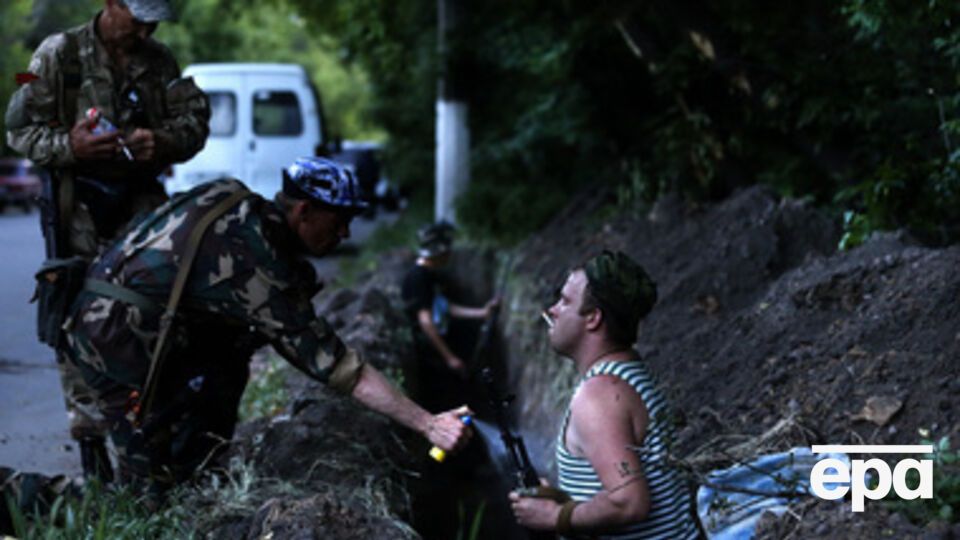 В Славянске террористы "наследили" не только на земле, но и в воде
