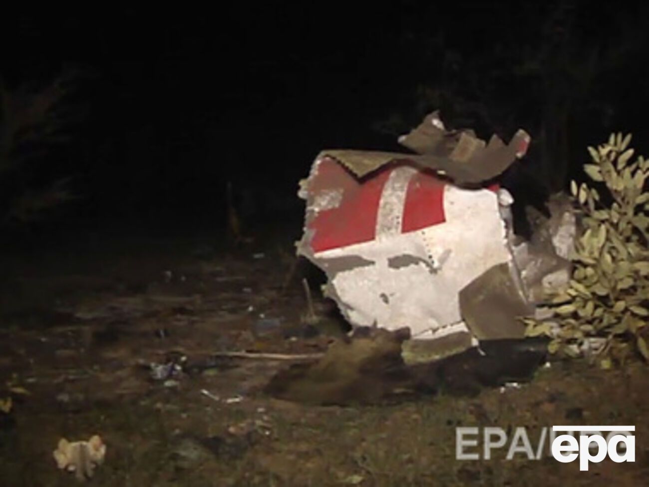 Обломки алжирского авиалайнера, найденные в Мали