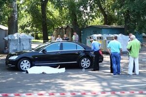 Место убийства на улице Сумской в Кременчуге