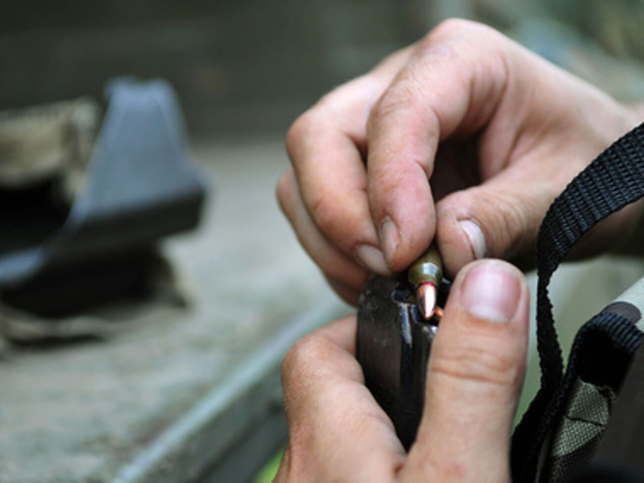 Патроны молодой человек нашел в лесу