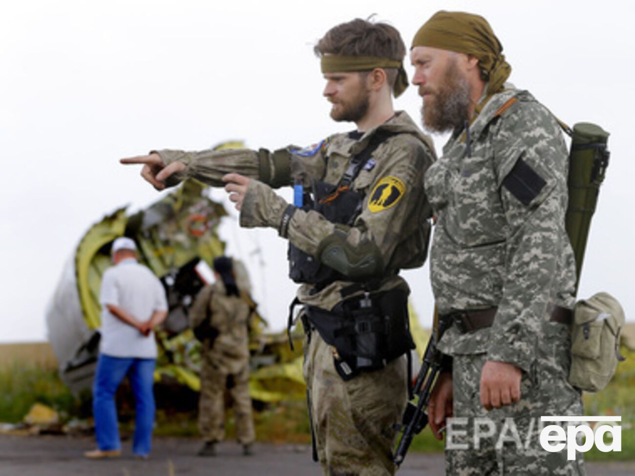 Боевики продолжают контролировать место крушения MH17