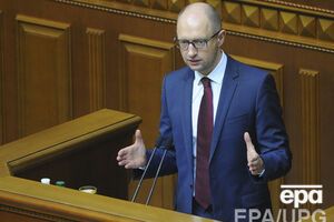 Рада может выразить вотум доверию премьер-министру Яценюку