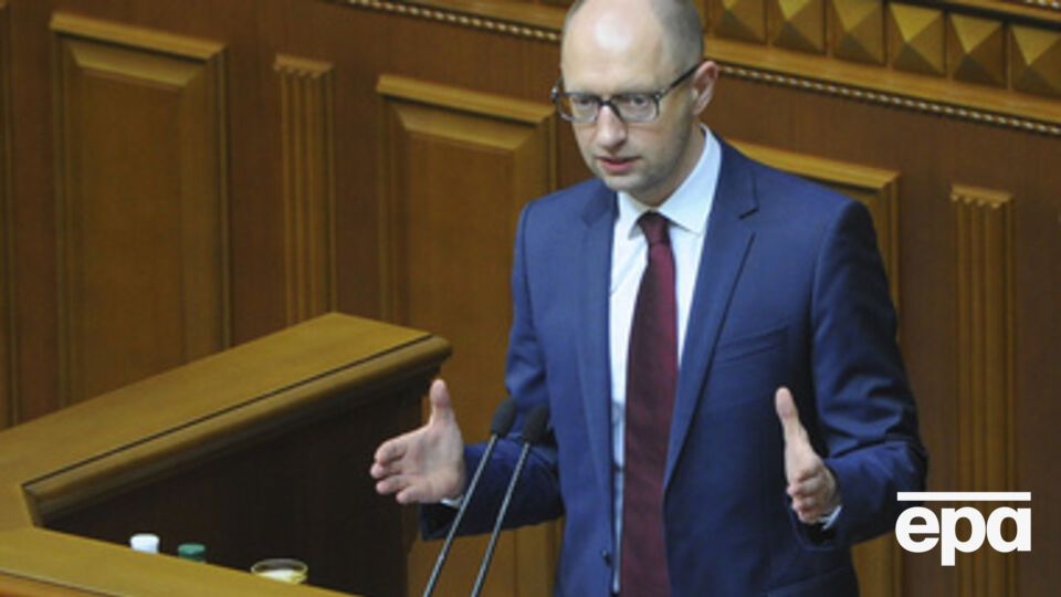 Рада может выразить вотум доверию премьер-министру Яценюку