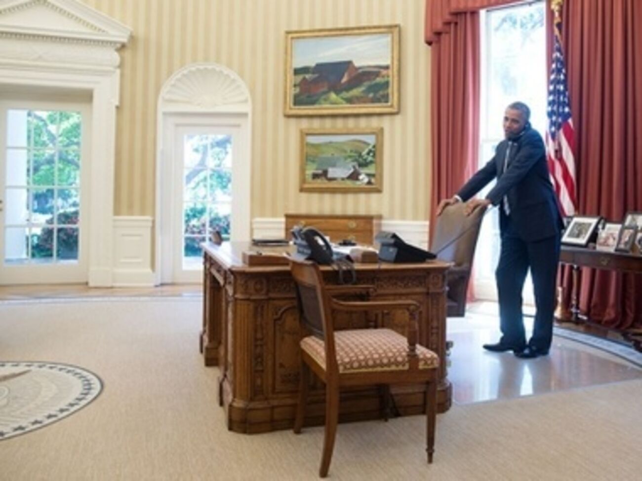 Лидеры США, Германии, Франции и Италии обсудили "украинский кризис"