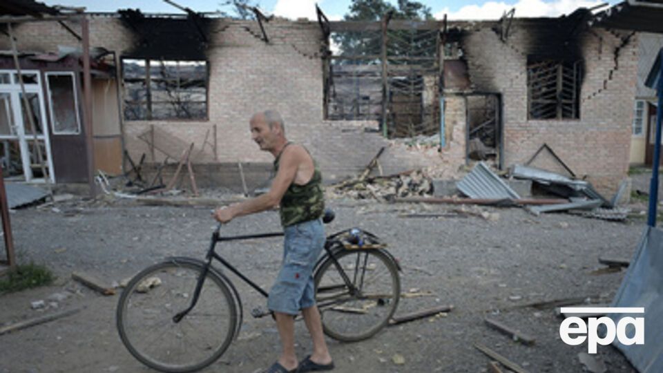 В Шахтерске есть значительные разрушения