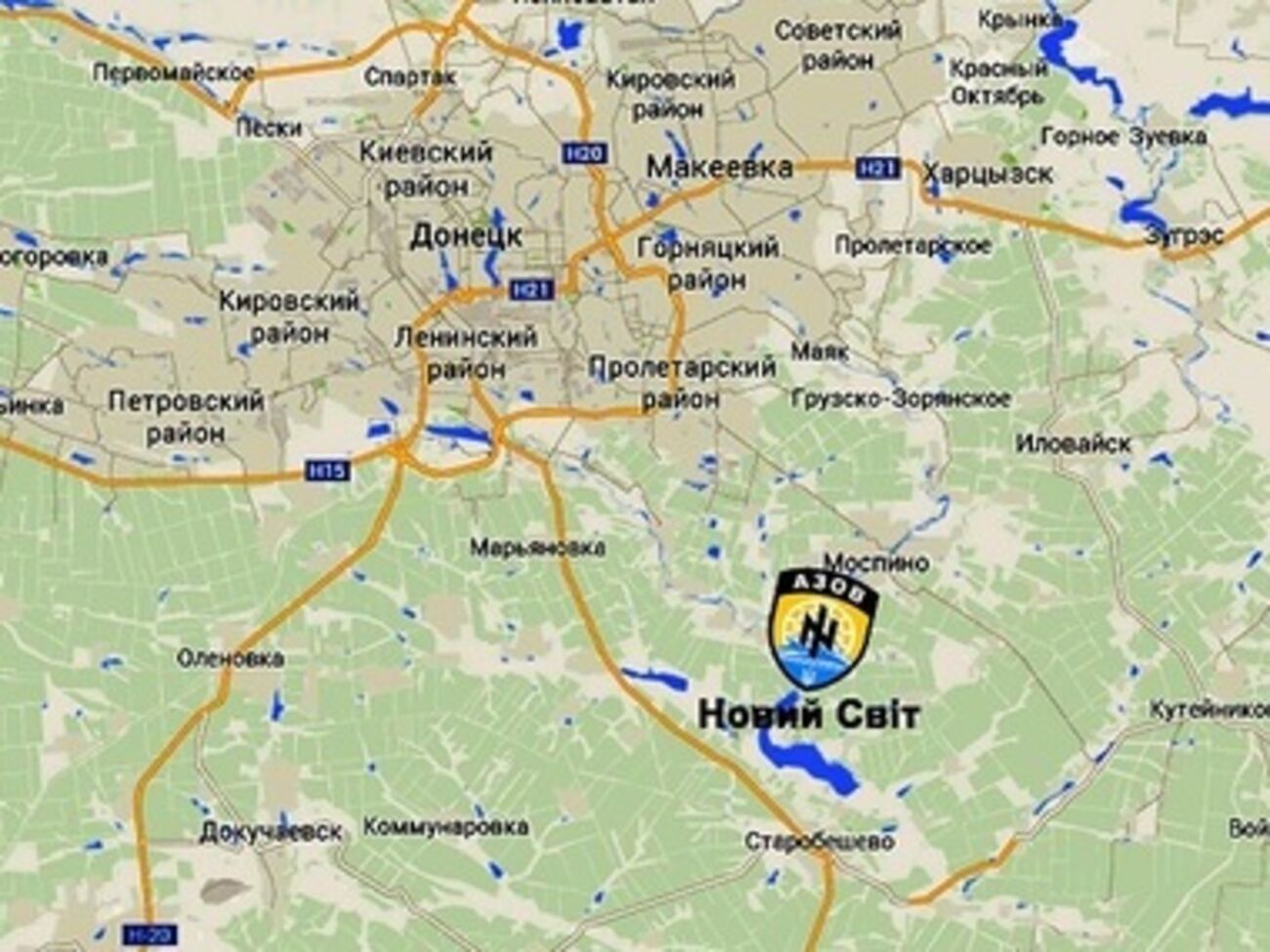 В результате боя за Новый Свет никто из украинские военных и бойцов спецбатальонов не погиб