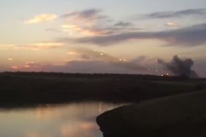 Обстрел российскими "Градами" территории Украины