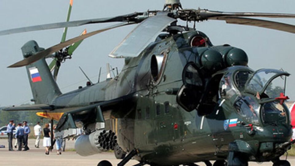 К плановому обучению привлечены 30 военных вертолетов