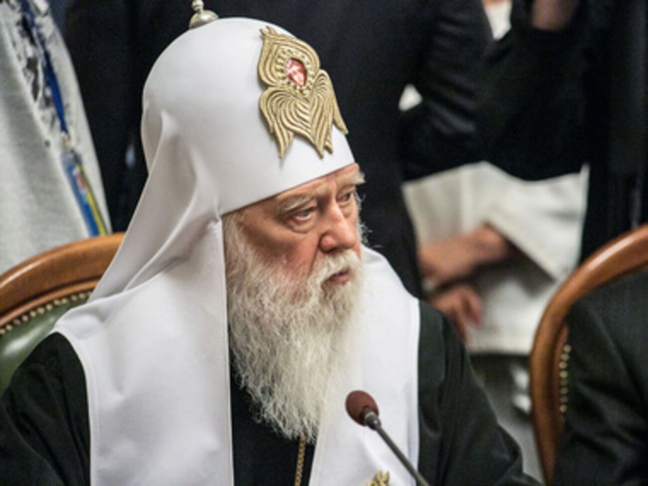 Филарет рассказал, как церковь помогает бойцам АТО