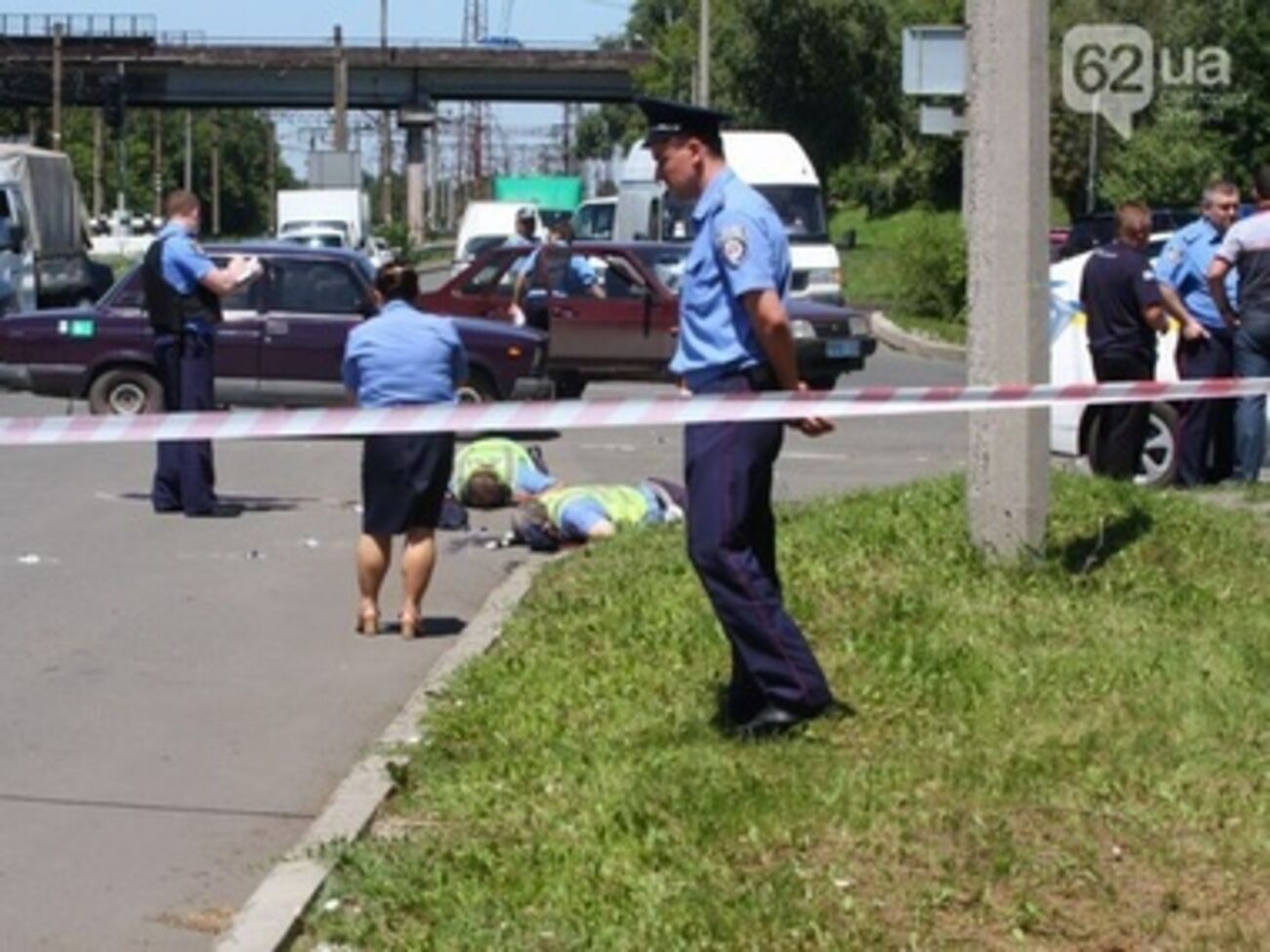 Трое милиционеров погибли, один тяжело ранен