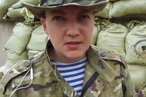 Украинская летчица Надежда Савченко находится в плену с 19 июня