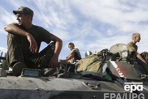 Украинские военные разбили колонну боевиков