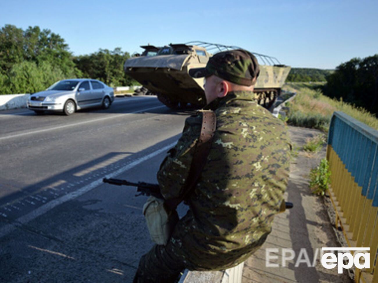 Военнослужащих захватили боевики в районе Луганского аэропорта