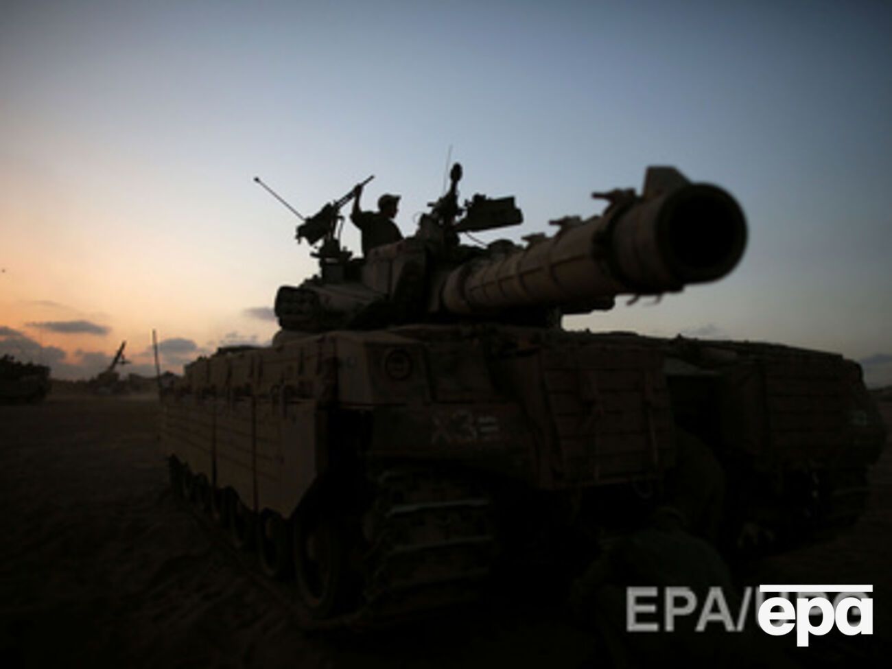 Израильские войска у границ сектора Газа