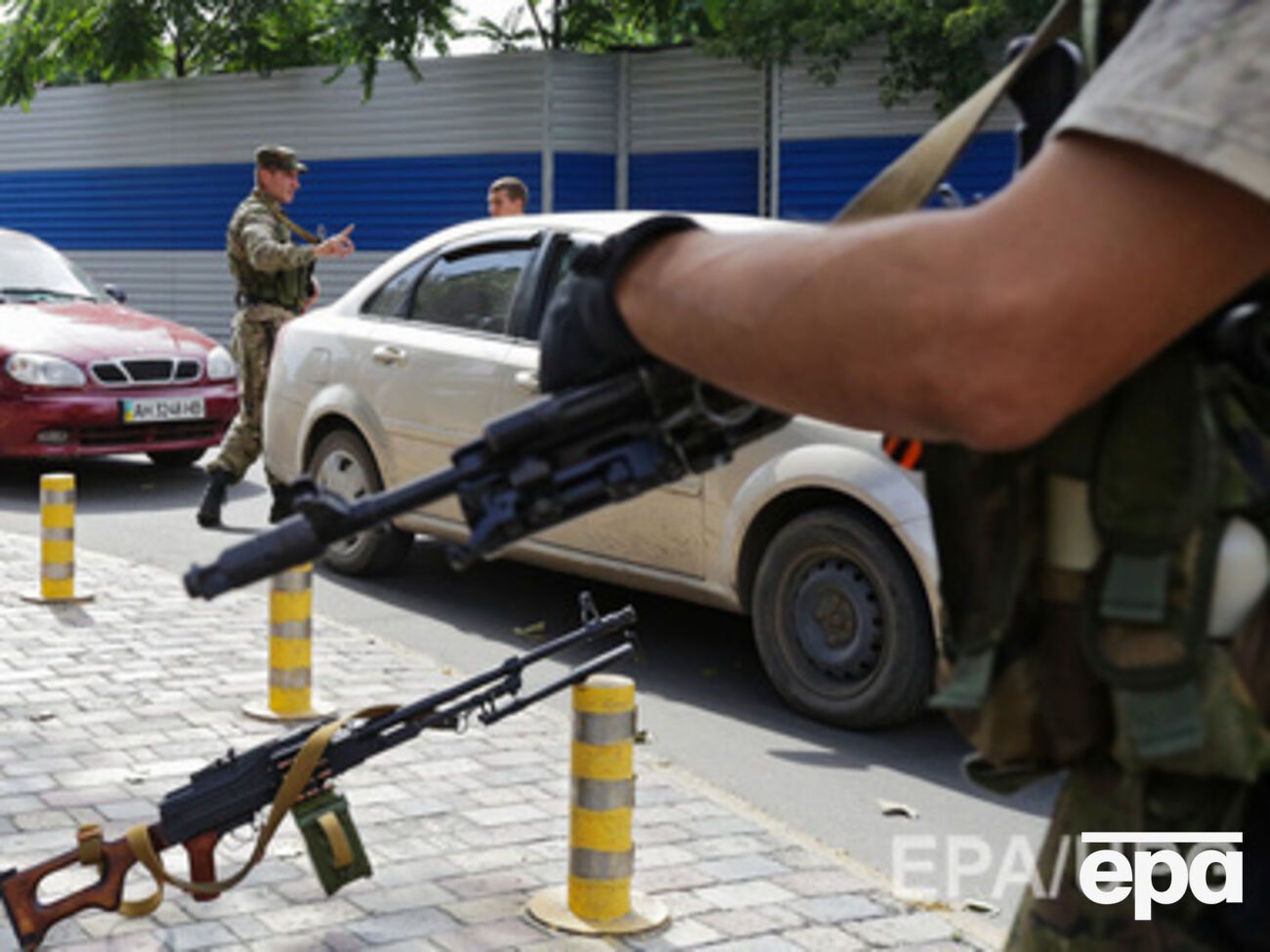 По состоянию на 9.00 в Донецке боевых действий не наблюдалось