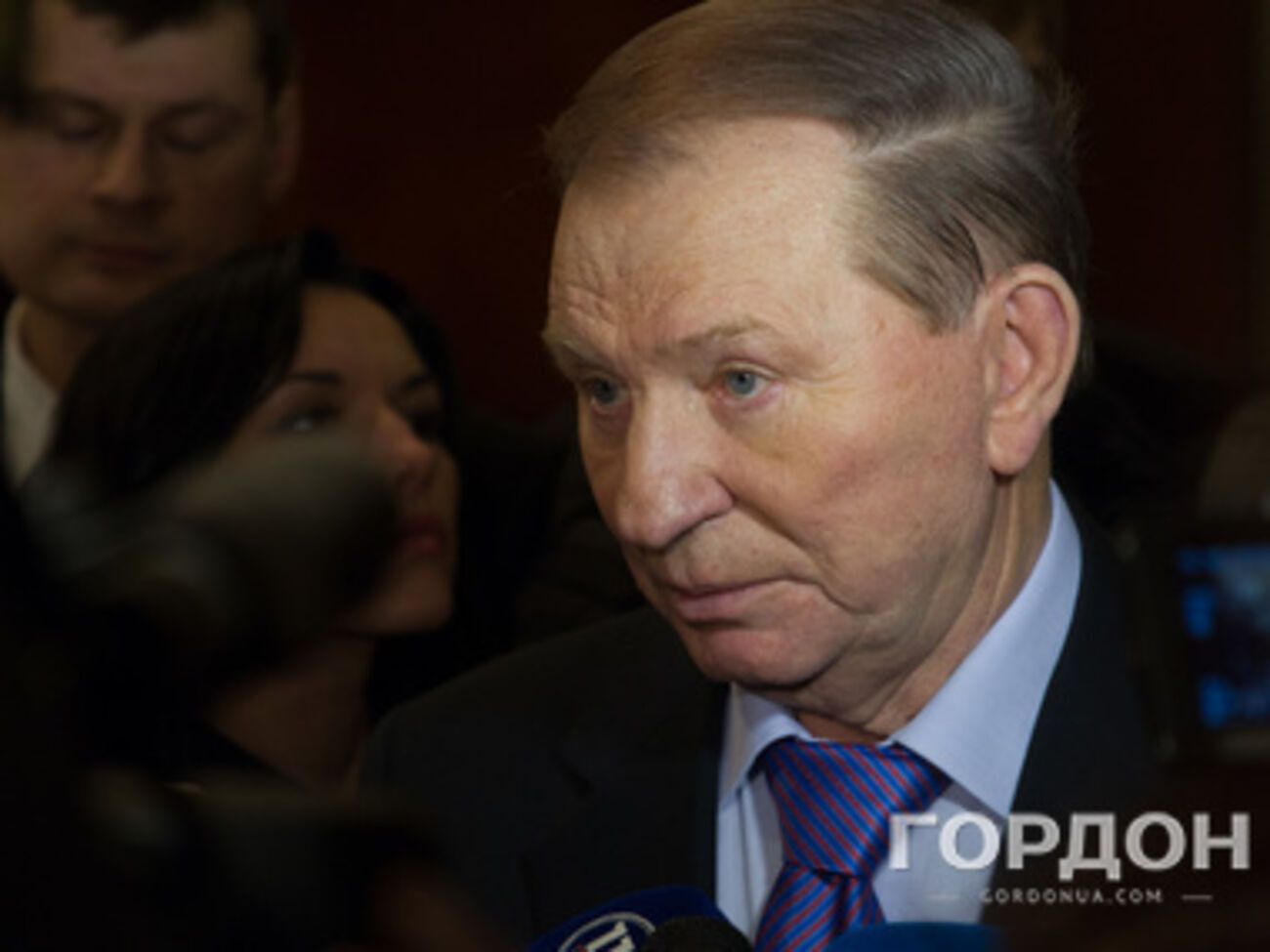 Перед заседанием группы Леонид Кучма встретился с Александром Лукашенко