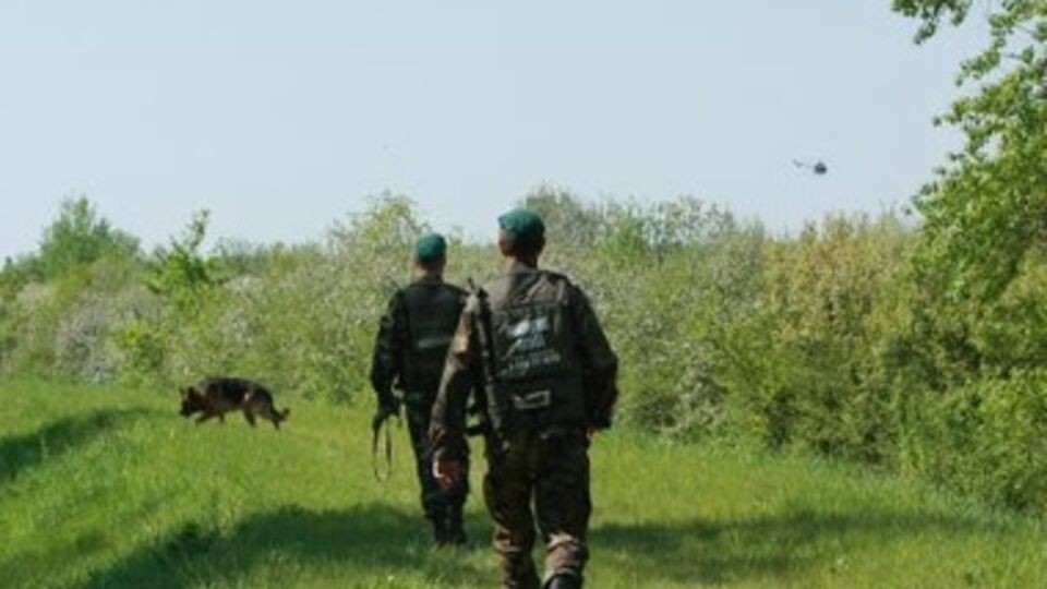 Нарушителя обнаружили в семи километрах от границы