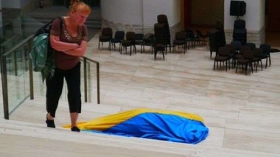 Художница приехала на биеннале выразить протест против политики России