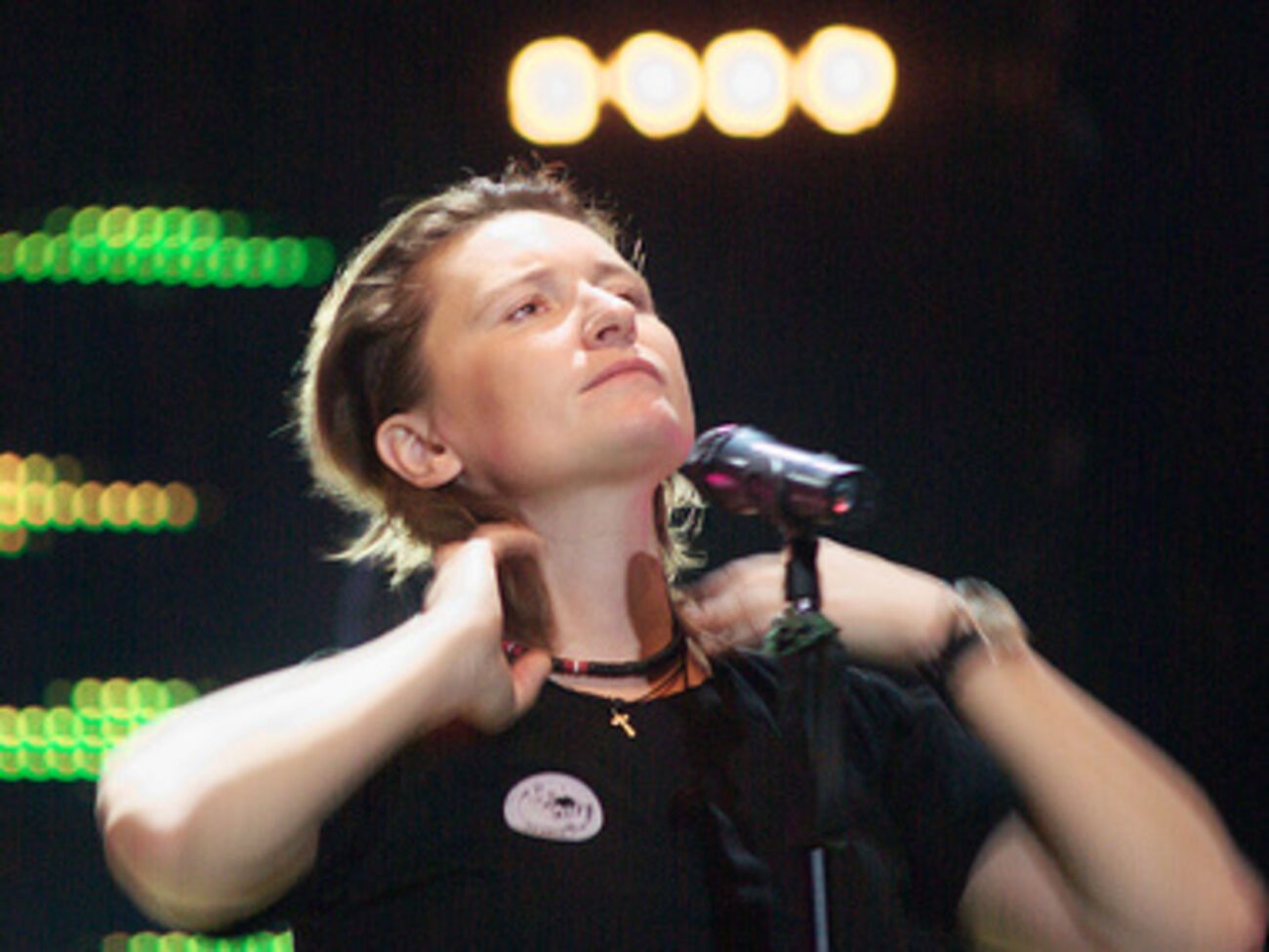 Арбенина выступила с концертом в Киеве