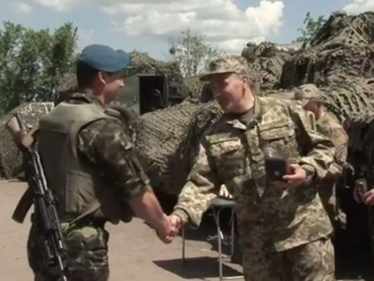 Валерий Гелетей посетил зону АТО