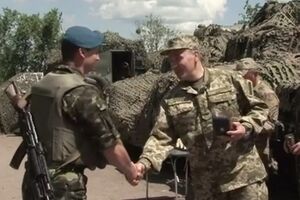 Валерий Гелетей посетил зону АТО