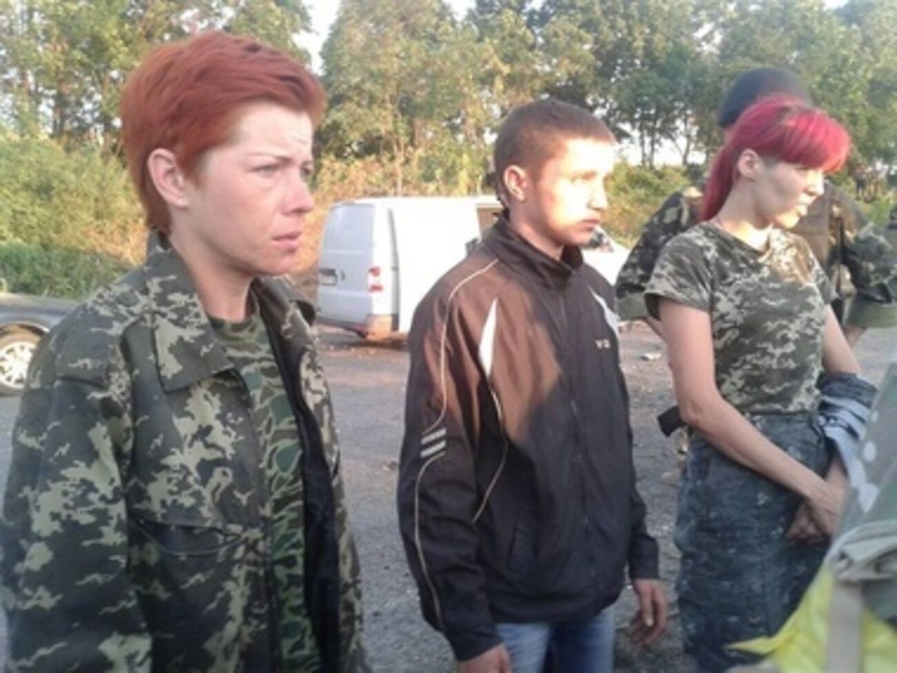 Снайперы сдались в плен украинским силам