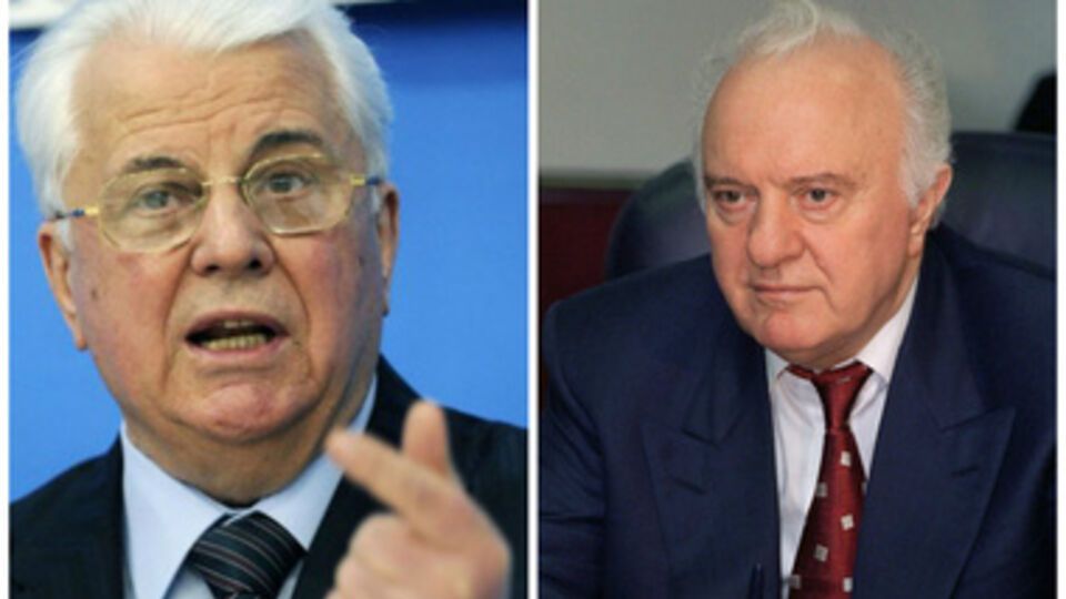 Леонид Кравчук познакомился с Эдуардом Шеварднадзе еще при СССР, когда готовился последний съезд КПСС