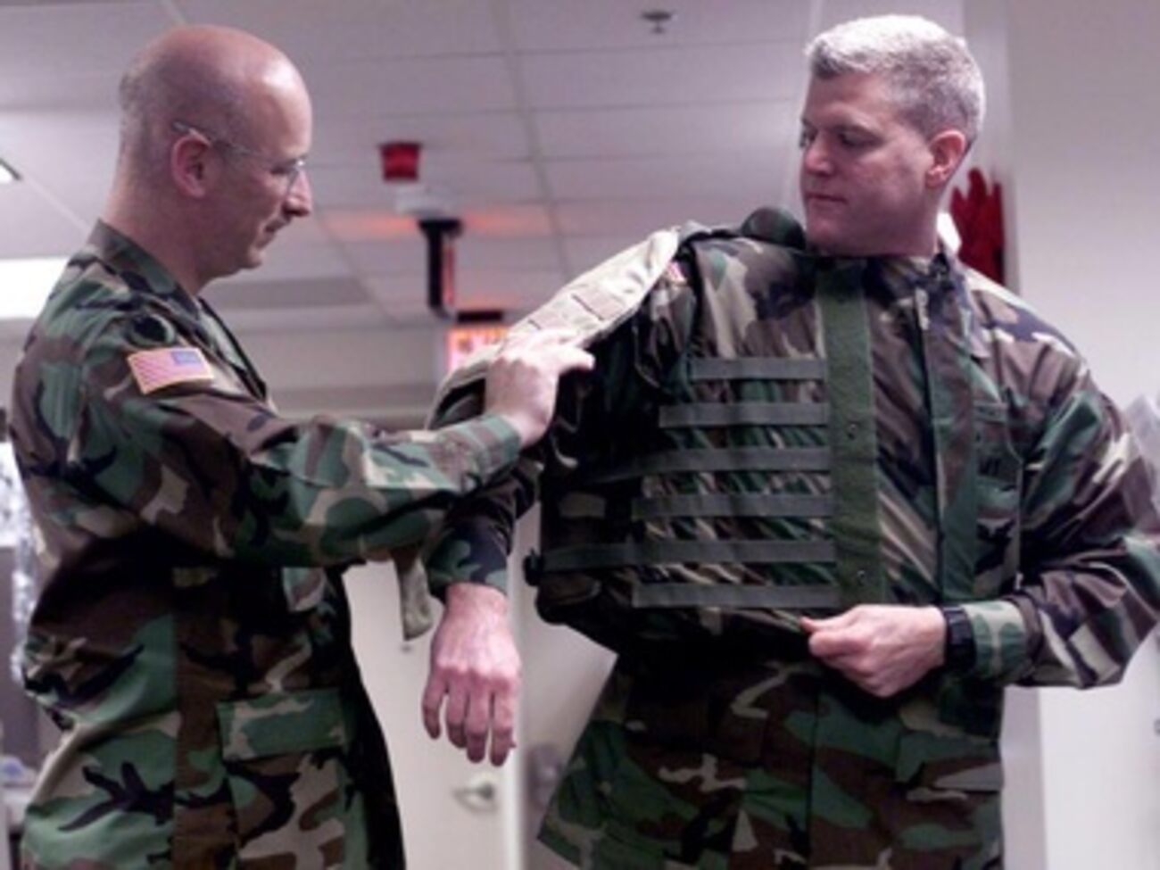 Бронежилеты были специально разработаны для обеспечения лучшей защиты при меньшем весе по сравнению с предыдущими моделями