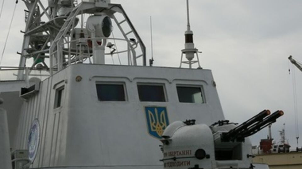 Пограничники патрулируют Азовское море