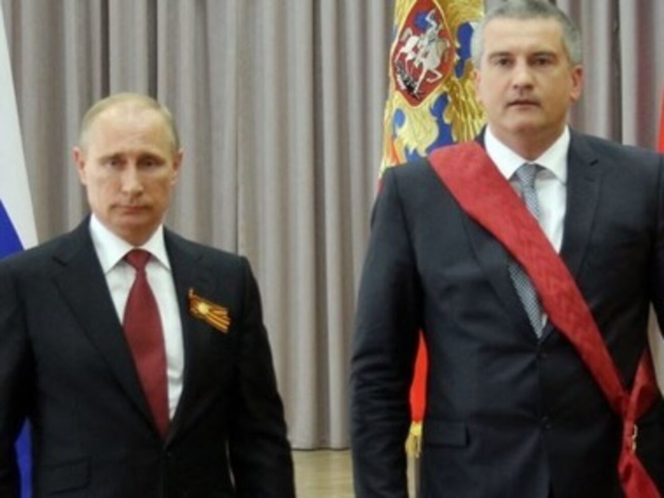 Путин и Аксенов