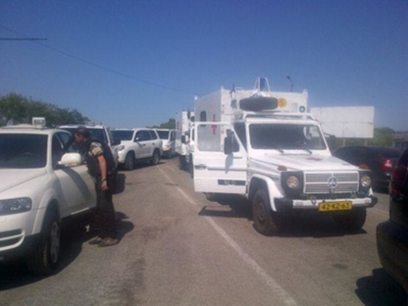 Миссия экспертов успешно добралась до места катастрофы