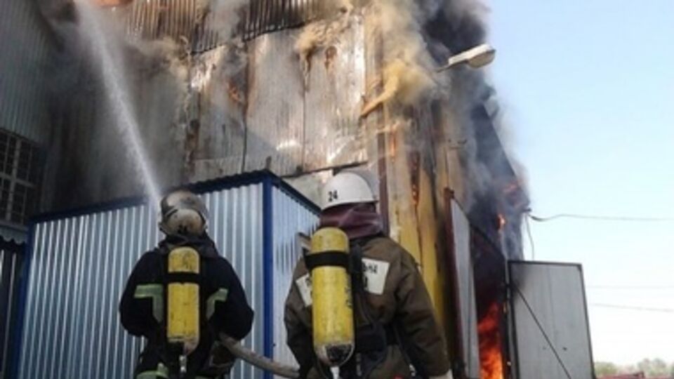 Пожар удалось ликвидировать за 2,5 часа