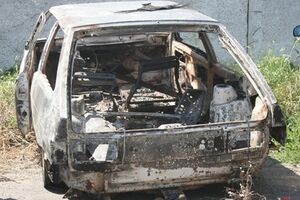 Автомобиль перевезли в одно из отделений милиции Кременчуга.