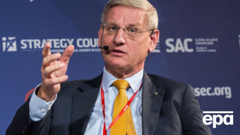 Министр иностранных дел Швеции Карл Бильдт