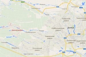 Город Красногоровка на карте