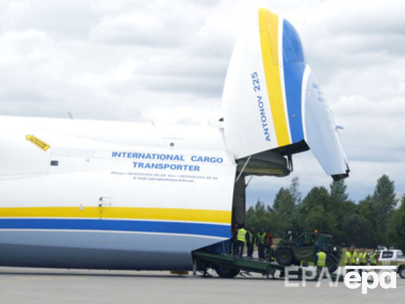 Госпредприятие "Антонов" занимается производством самолетов