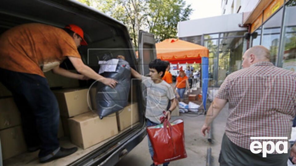 Сумщина передала на Донбасс продукты