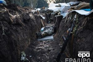 Один из окопов сил АТО в Донецкой области