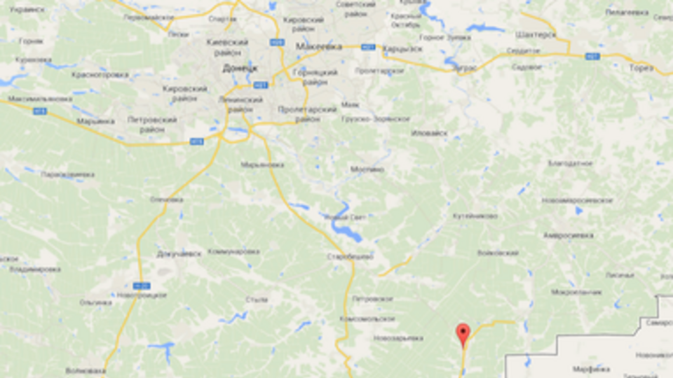 Кумачово расположено рядом с российской границей