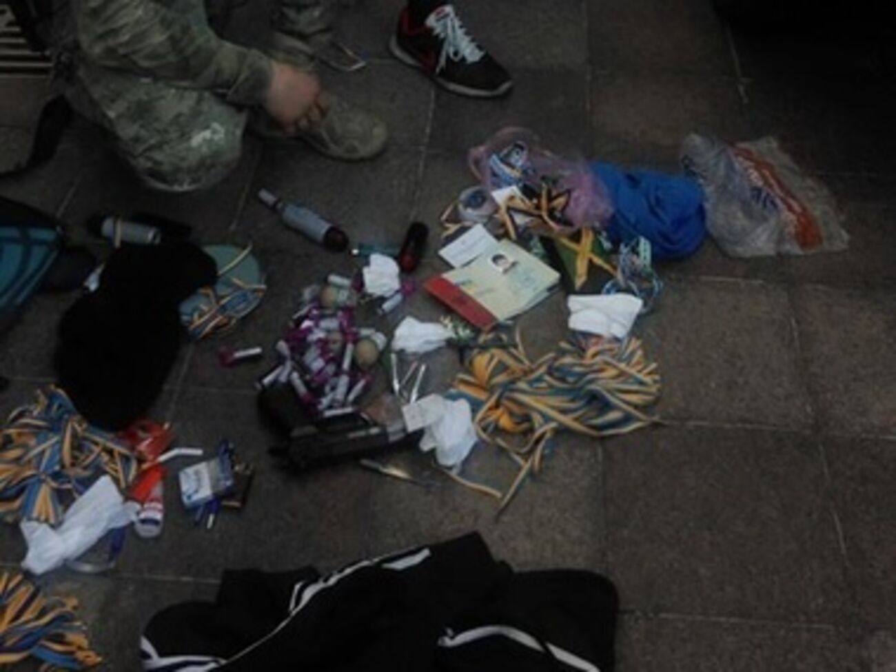 У задержанного были при себе&nbsp;взрывпакет, пистолет и петарды