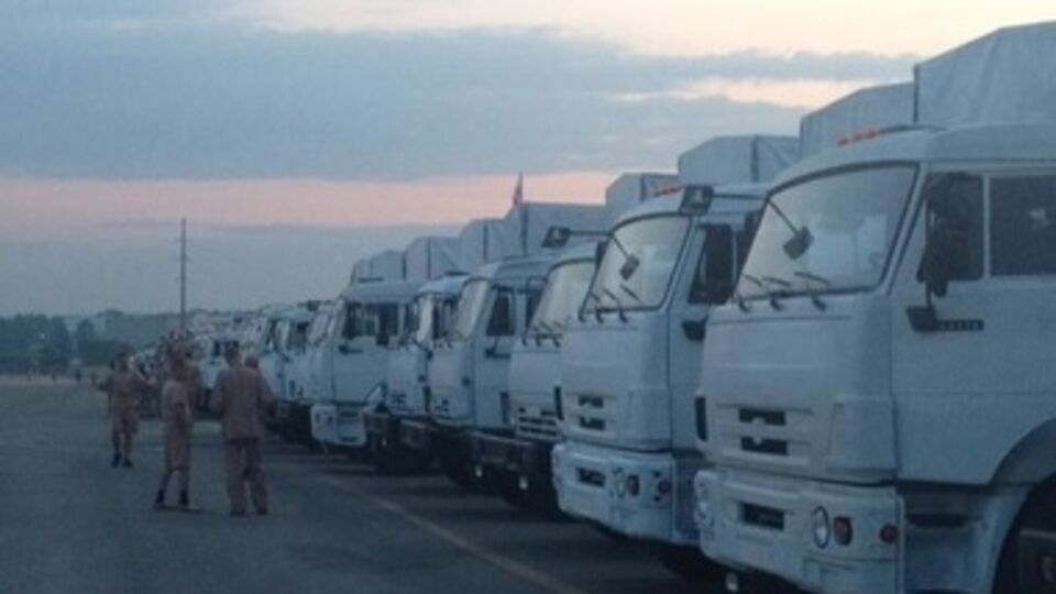 Россия уже передала Красному Кресту список грузов, входящих в гуманитарный конвой