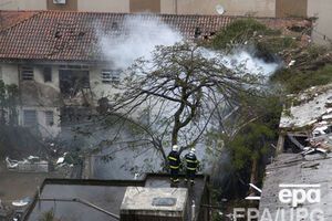 Самолет, на котором летел кандидат в президенты Бразилии, упал в жилом квартале