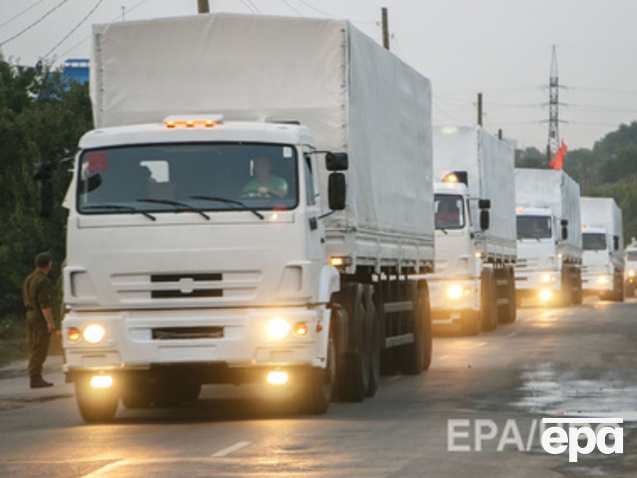 По последним данным, колонна находилась&nbsp;в районе Белгорода