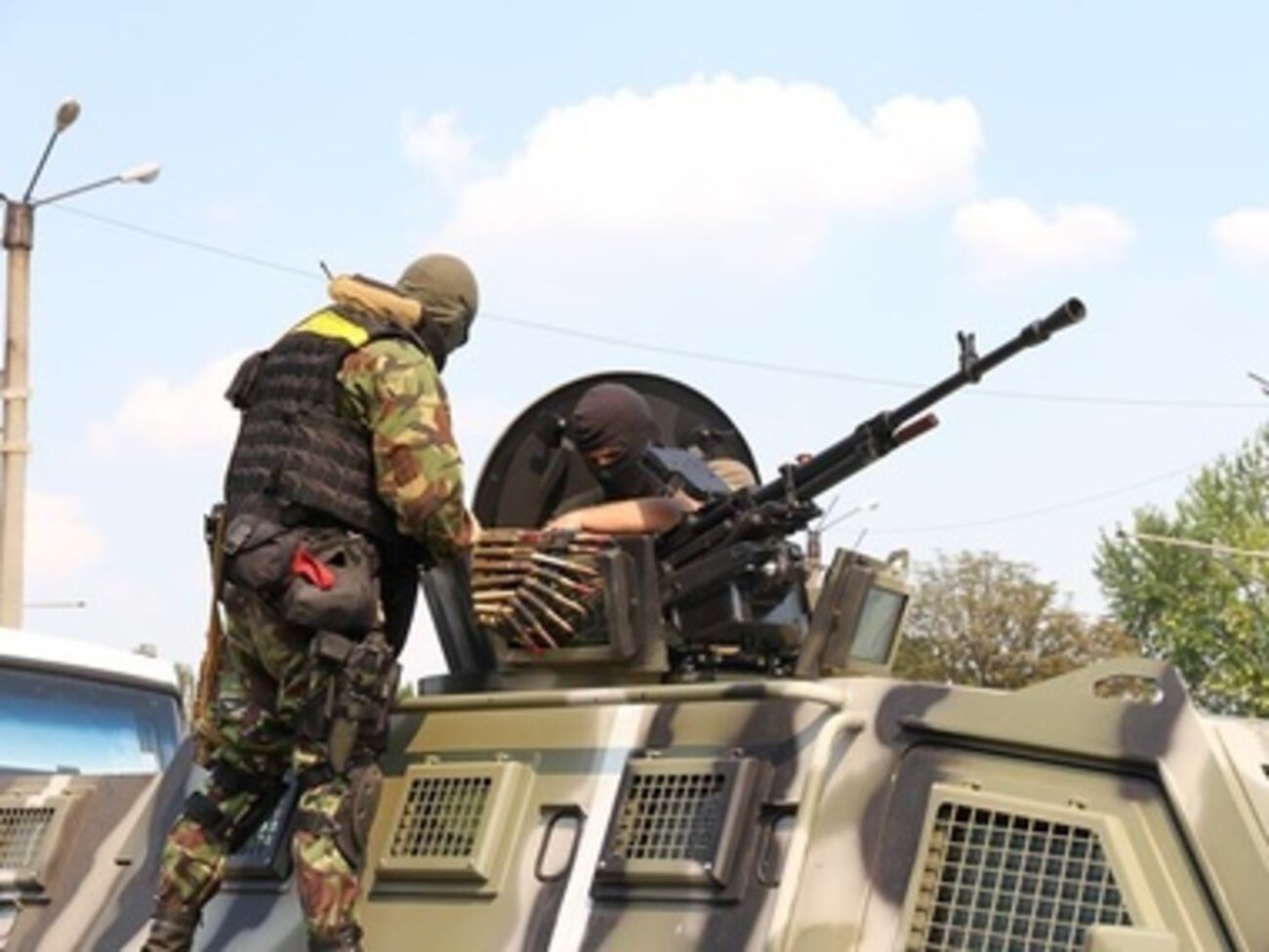 Силы АТО блокируют Луганск